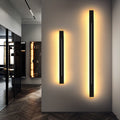 Linear Wall Sconce with Modern LED Backlit Design and Minimalist Slim Profile - Image 6