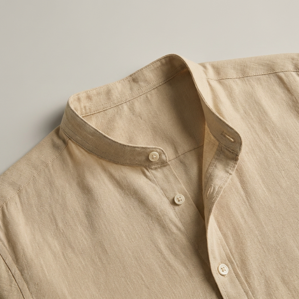 Lorenzo | Classica Camicia Uomo Avani Lino Bottoni Estiva