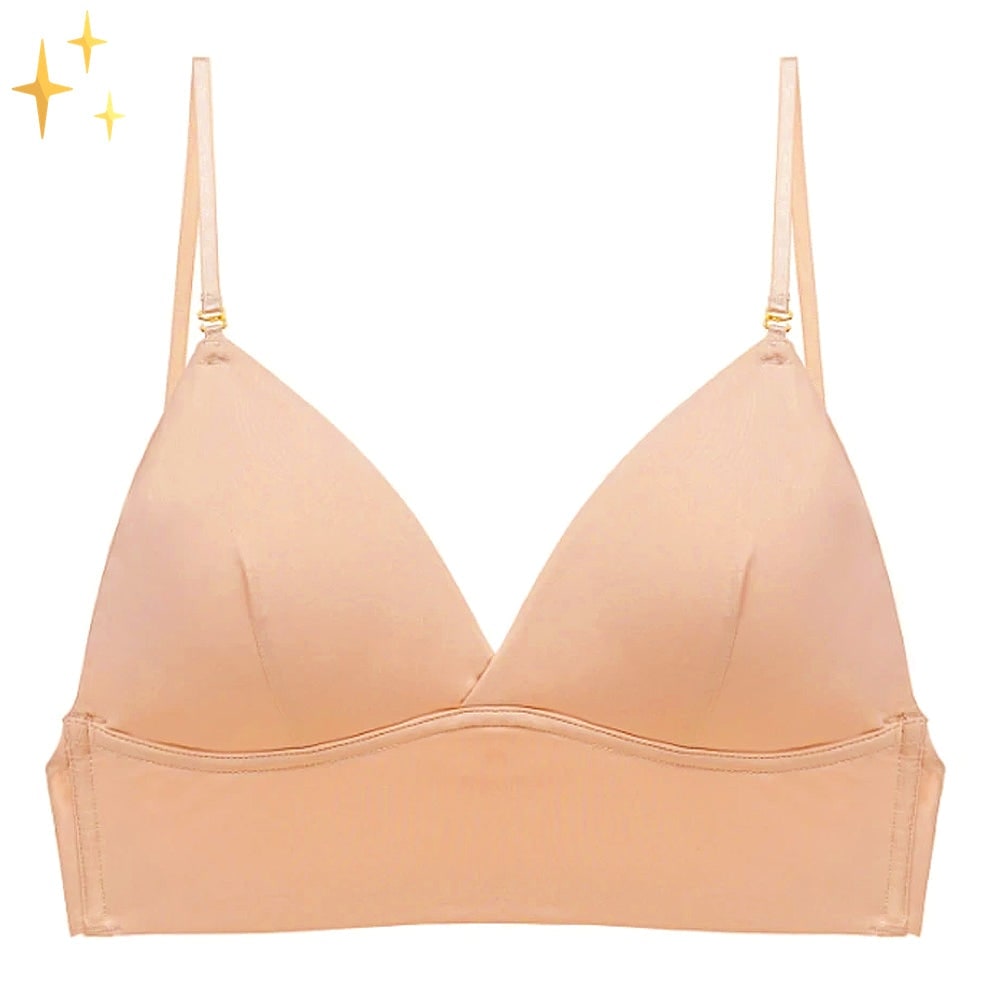 Low Back Plunge Bra with Convertible Straps and Seamless Molded Cups - Image 1