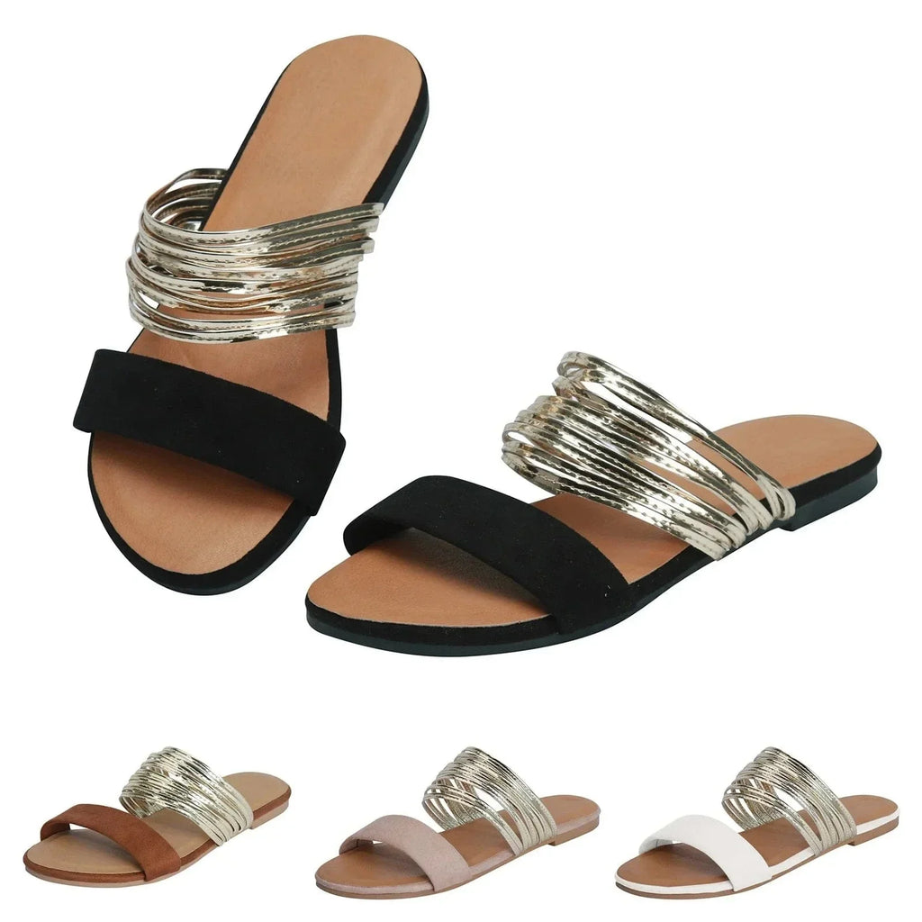 Lucia | Ciabatte Donna Fascia Doppia