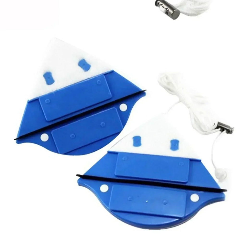 Magnetic Window Cleaner with Double-Sided Design and Safety Wrist Cord - Image 9