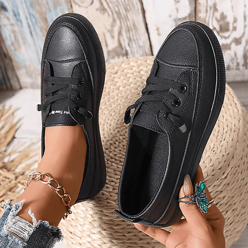 Manuel | Sneaker Ortopedica Antiscivolo Uomo Nero