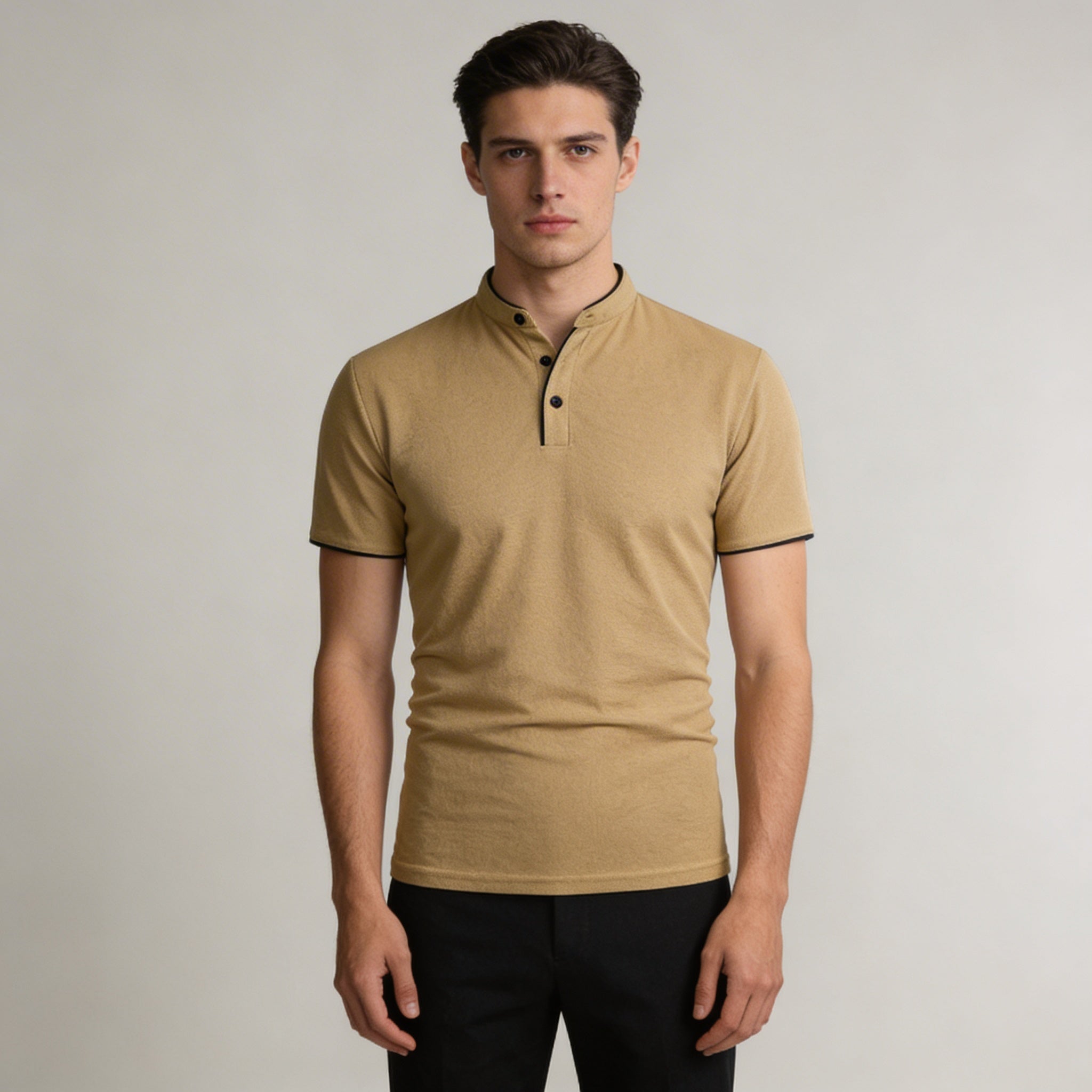 Marco | Polo da Uomo Senza Colletto
