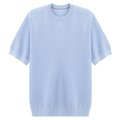 Marco | T Shirt Uomo Cashmere Maglia Girocollo Azzurro