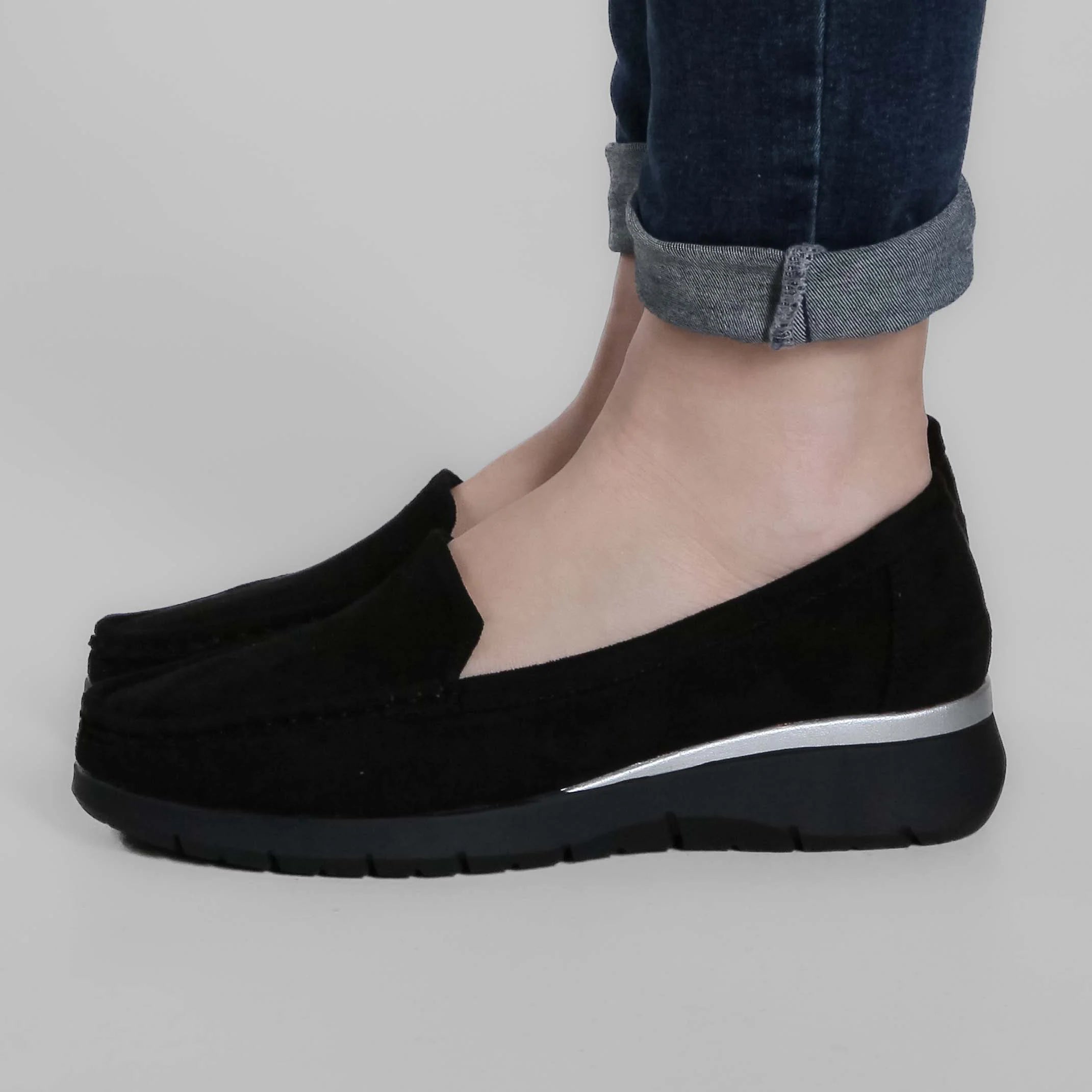 Margherita | Mocassini Donna Slip-On Platform