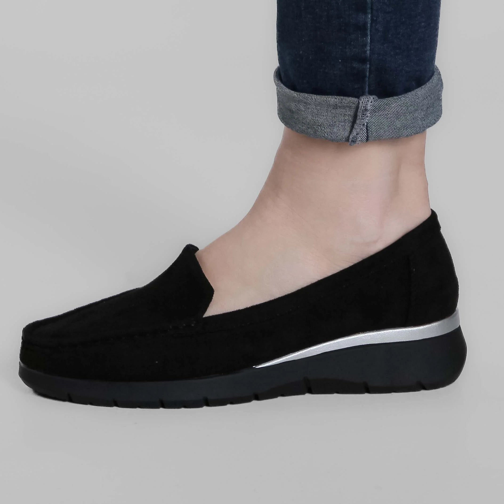 Margherita | Mocassini Donna Slip-On Platform