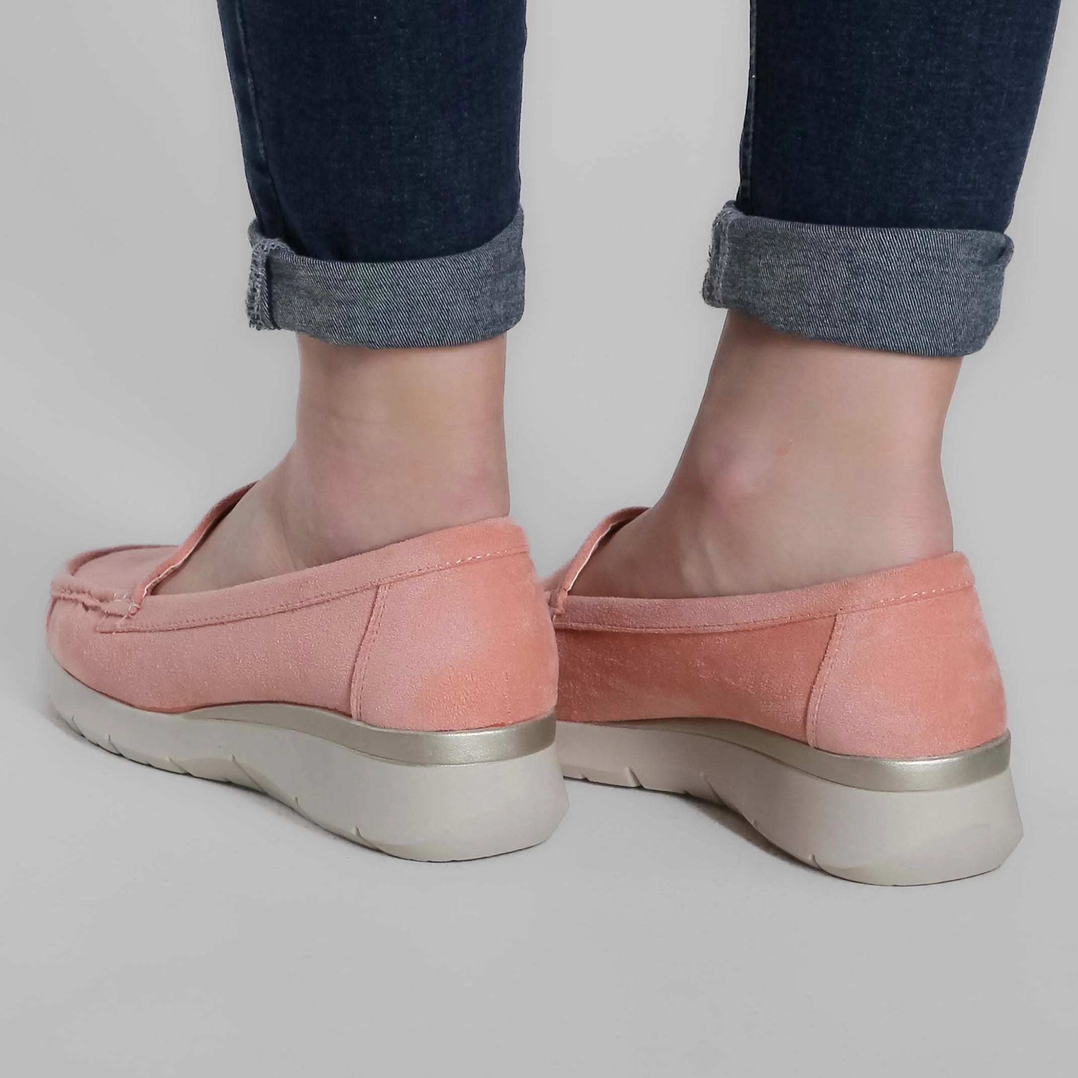 Margherita | Mocassini Donna Slip-On Platform
