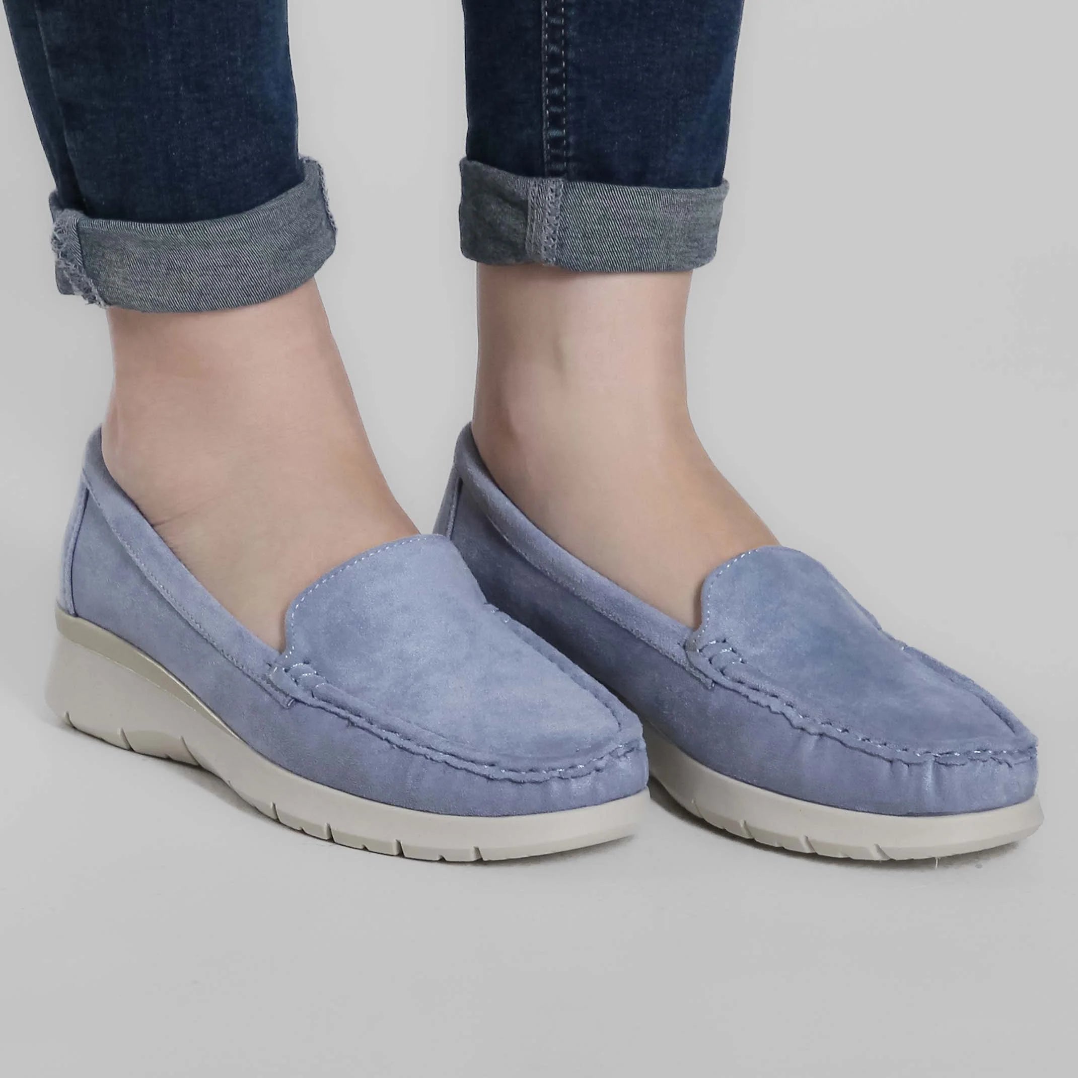 Margherita | Mocassini Donna Slip-On Platform