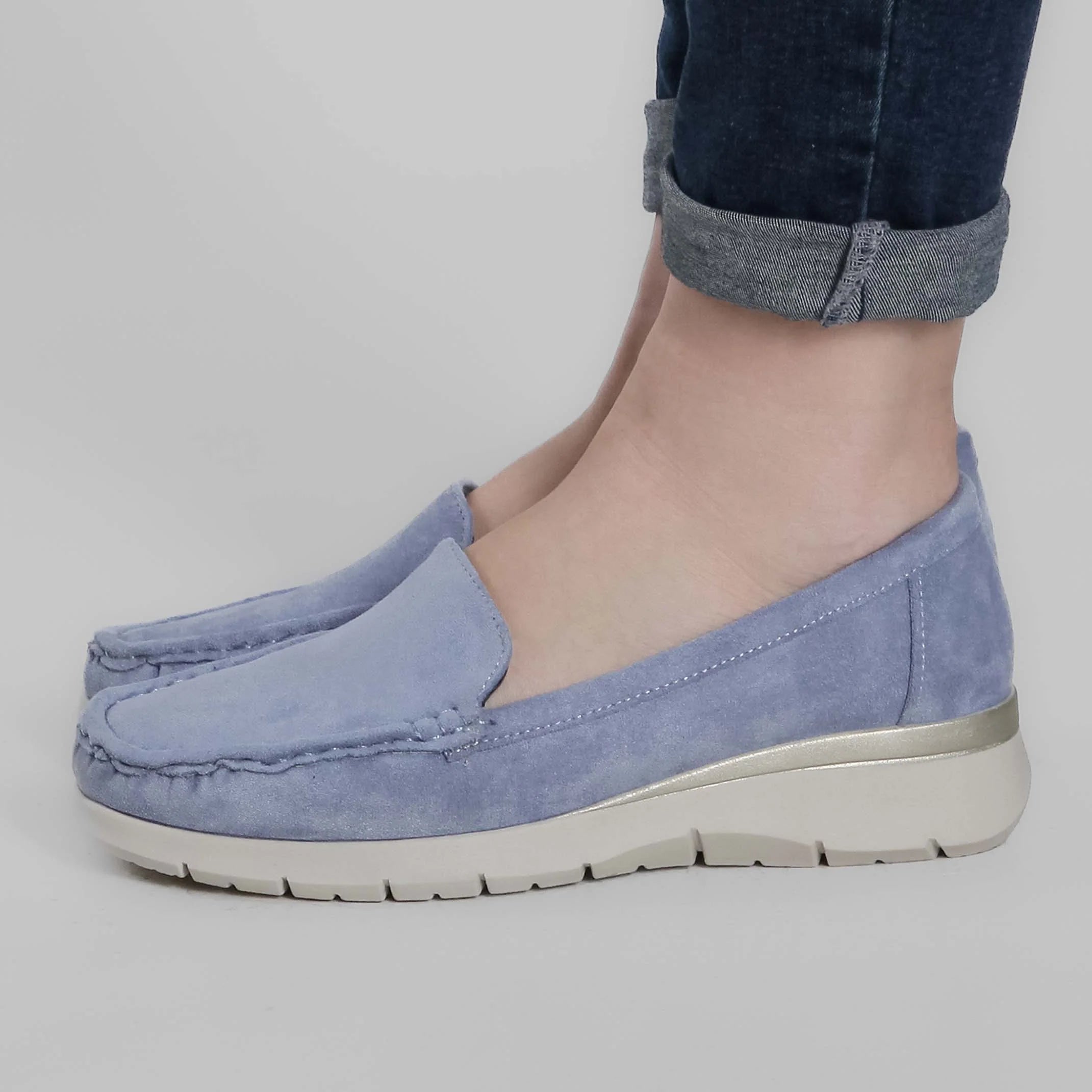 Margherita | Mocassini Donna Slip-On Platform