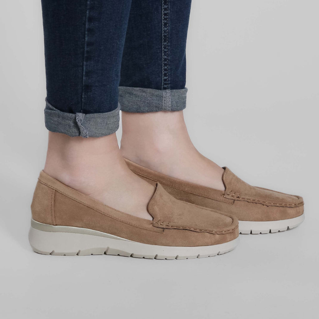 Margherita | Mocassini Donna Slip-On Platform