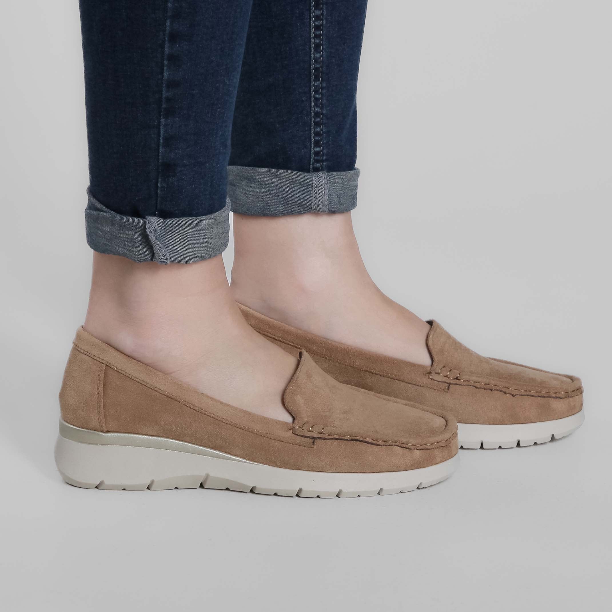 Margherita | Mocassini Donna Slip-On Platform