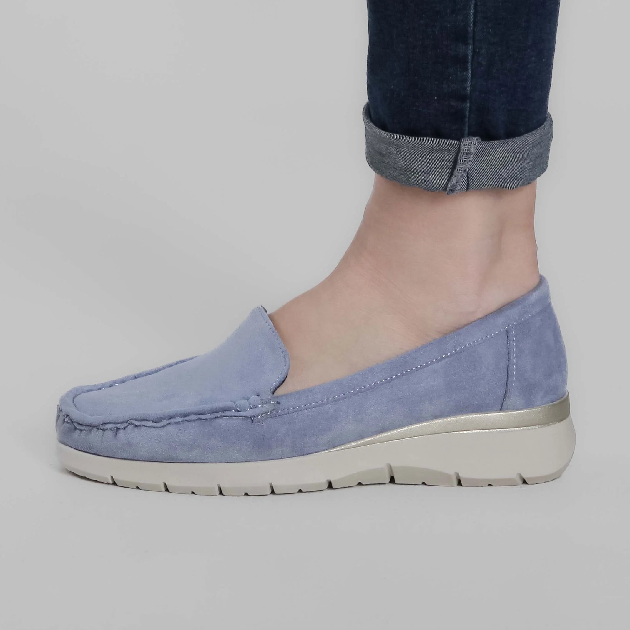 Margherita | Mocassini Donna Slip-On Platform