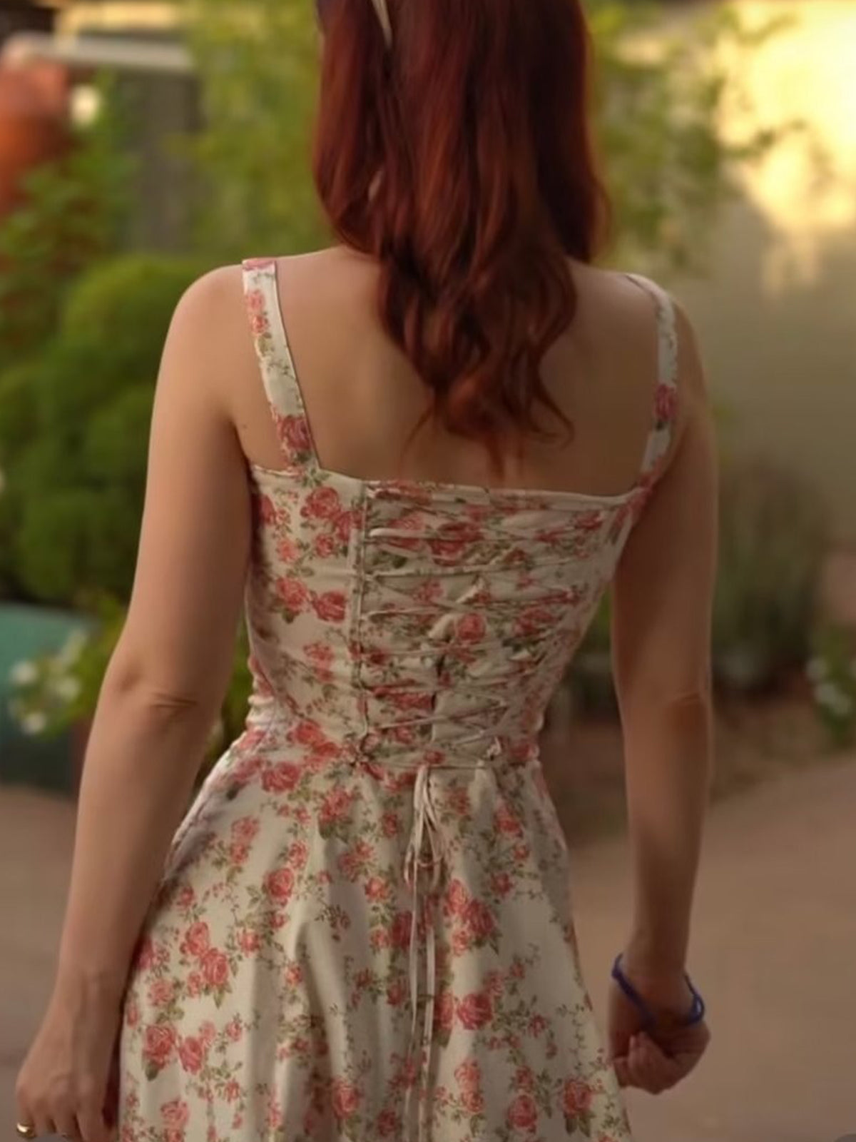 Maria | Elegante Abito Midi Floreale Estivo