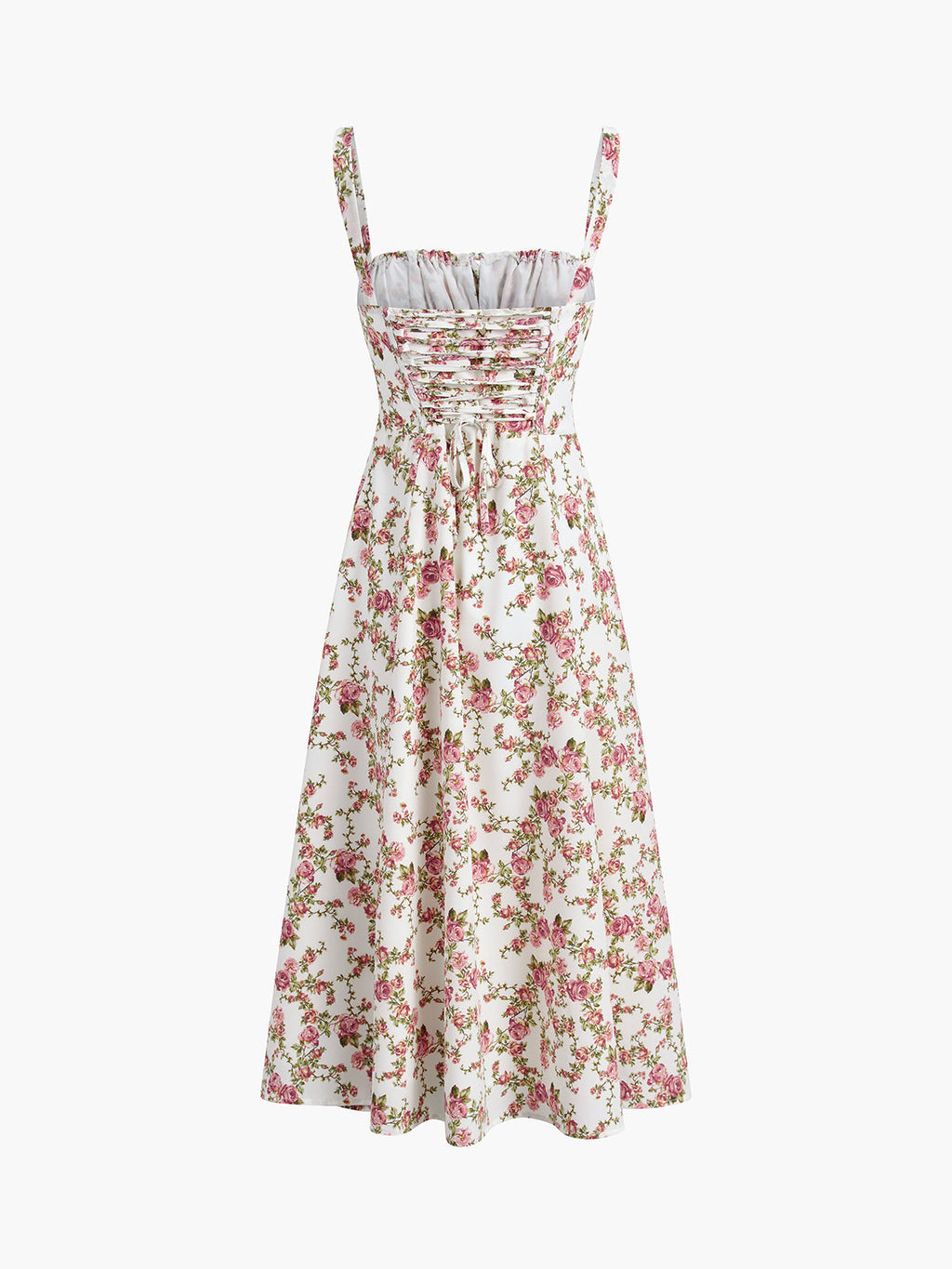 Maria | Elegante Abito Midi Floreale Estivo