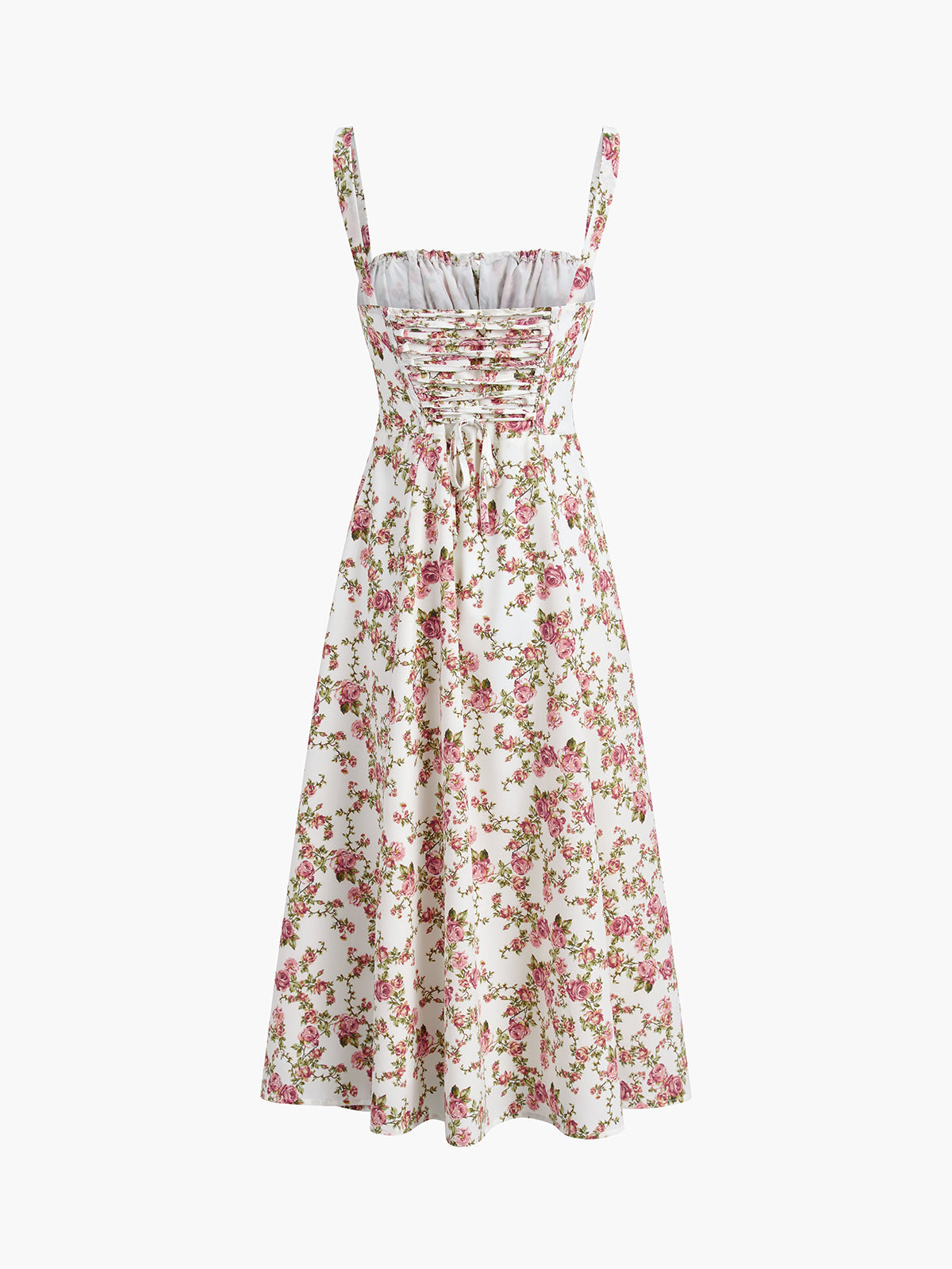 Maria | Elegante Abito Midi Floreale Estivo