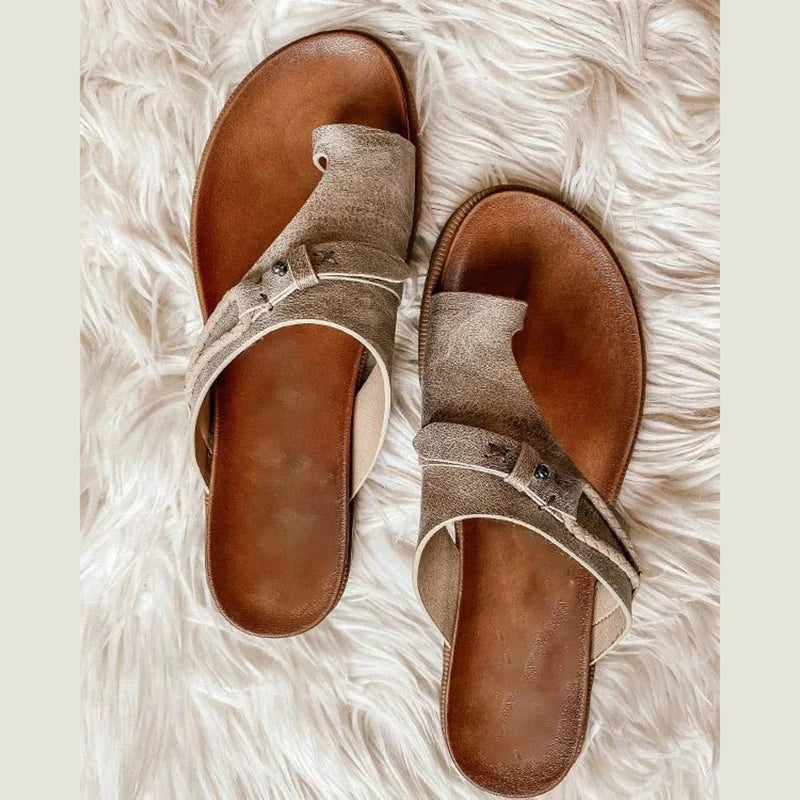 Matilde | Ciabatte Donna Infradito Flat Estive
