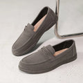Matteo | Uomo Mocassini Ortopedici Slip-On Soletta Ammortizzata Grigio