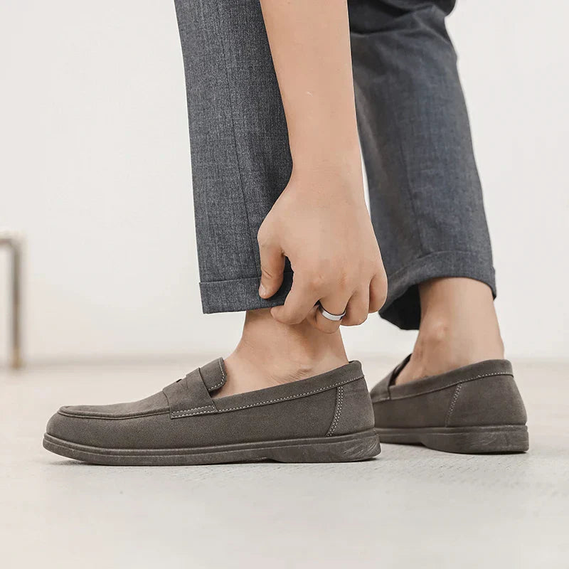 Matteo | Uomo Mocassini Ortopedici Slip-On Soletta Ammortizzata