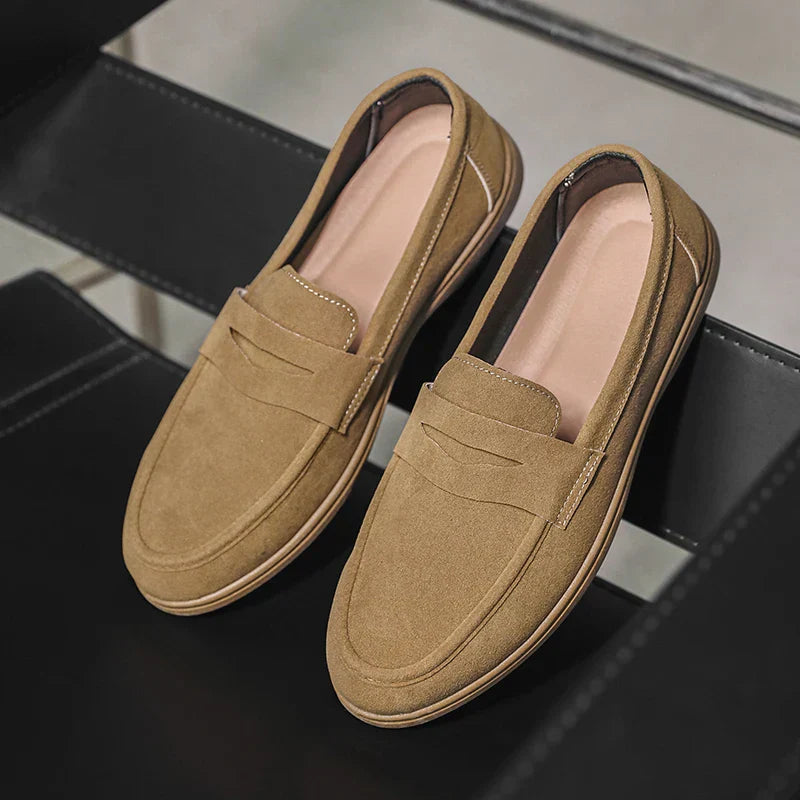 Matteo | Uomo Mocassini Ortopedici Slip-On Soletta Ammortizzata