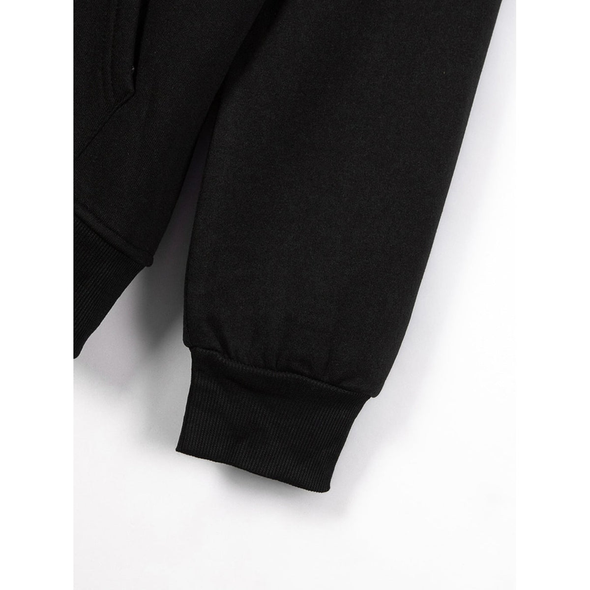 Men's and Zip Up Hoodie with Built-In Backpack Storage - Image 5