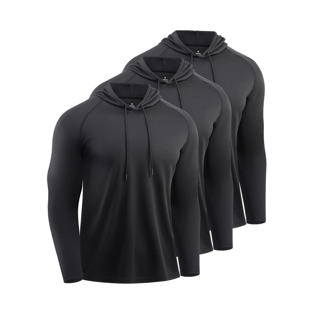 Men's Athletic Camo Hoodie with Lightweight Knit - Image 2