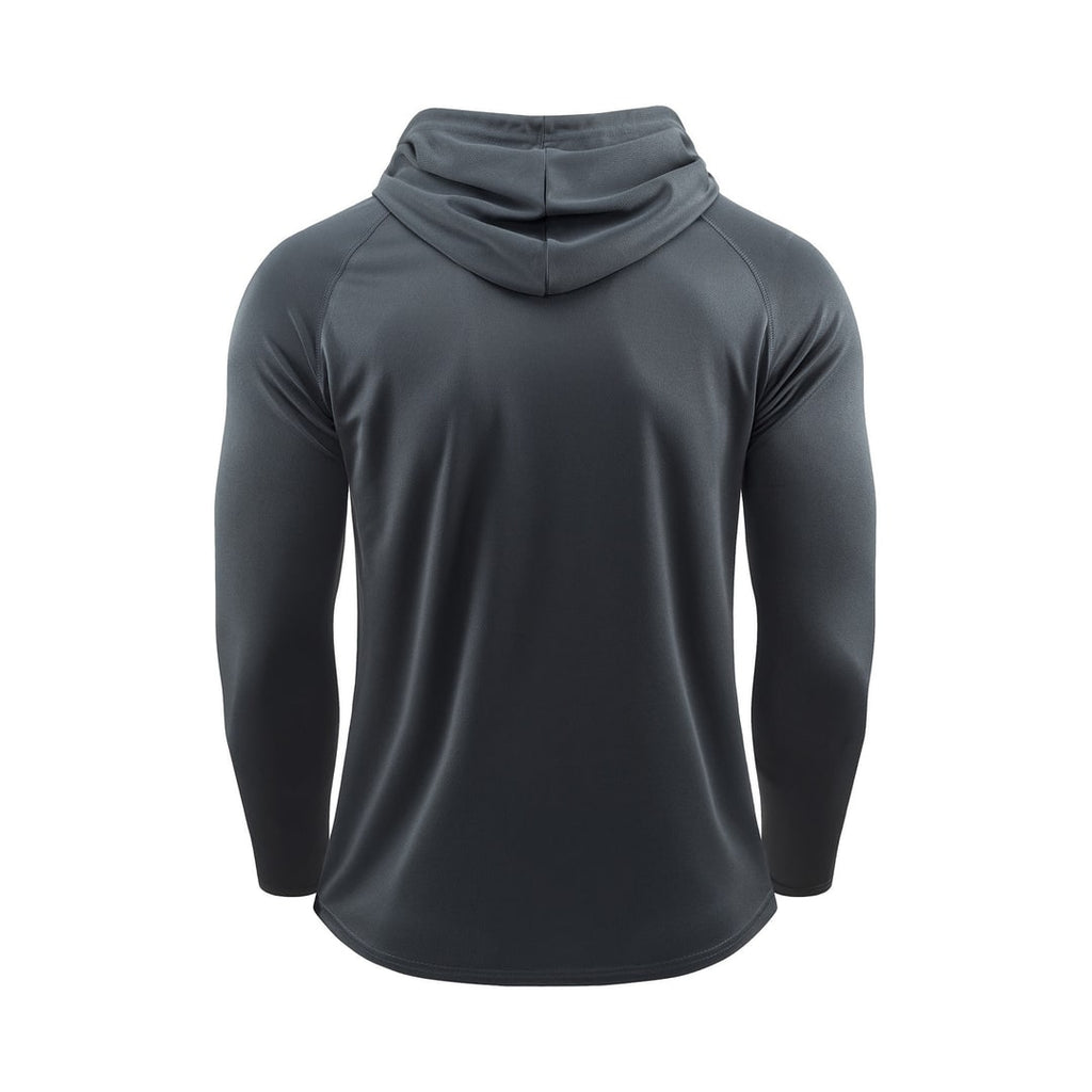 Men's Athletic Camo Hoodie with Lightweight Knit - Image 7