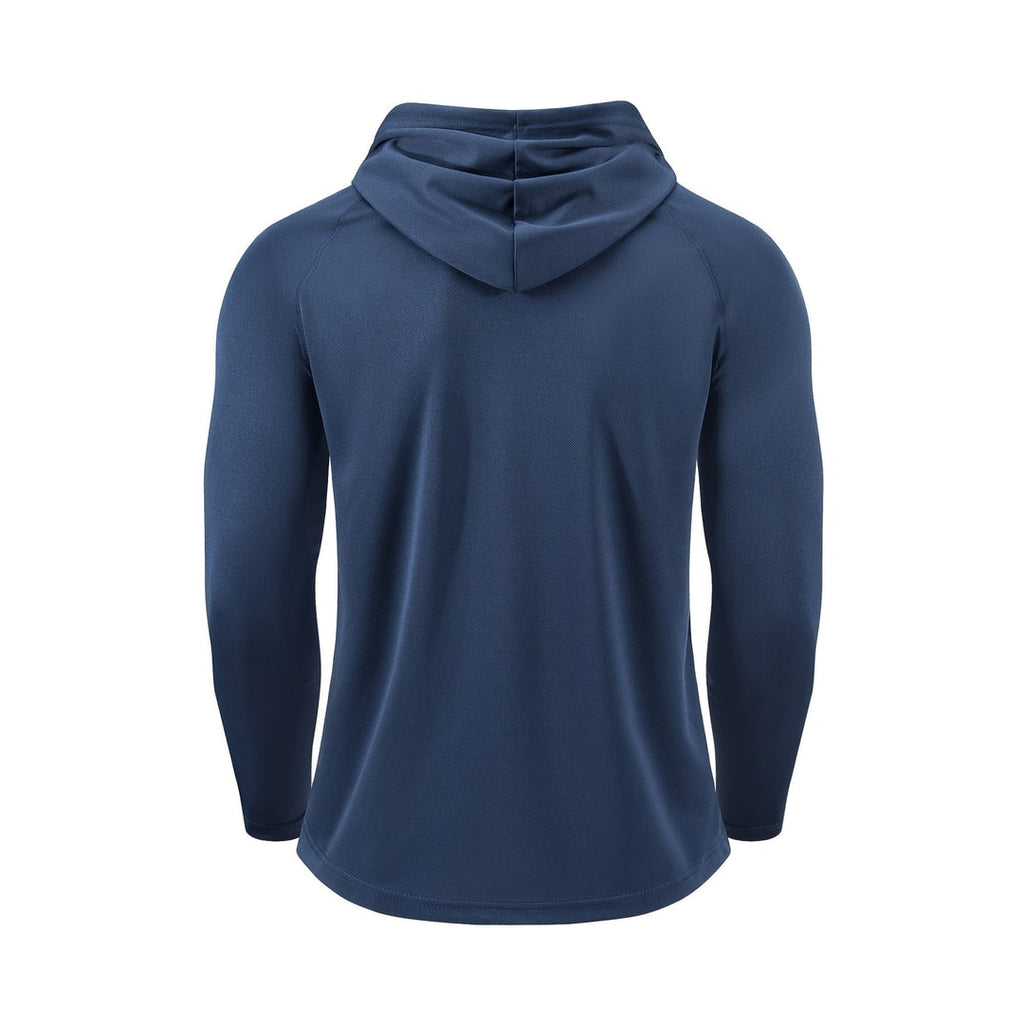 Men's Athletic Camo Hoodie with Lightweight Knit - Image 8