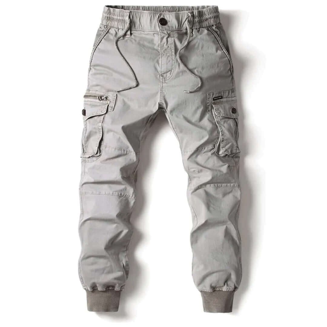 Men's Cargo Jogger Pants with Drawstring and Pockets - Image 10