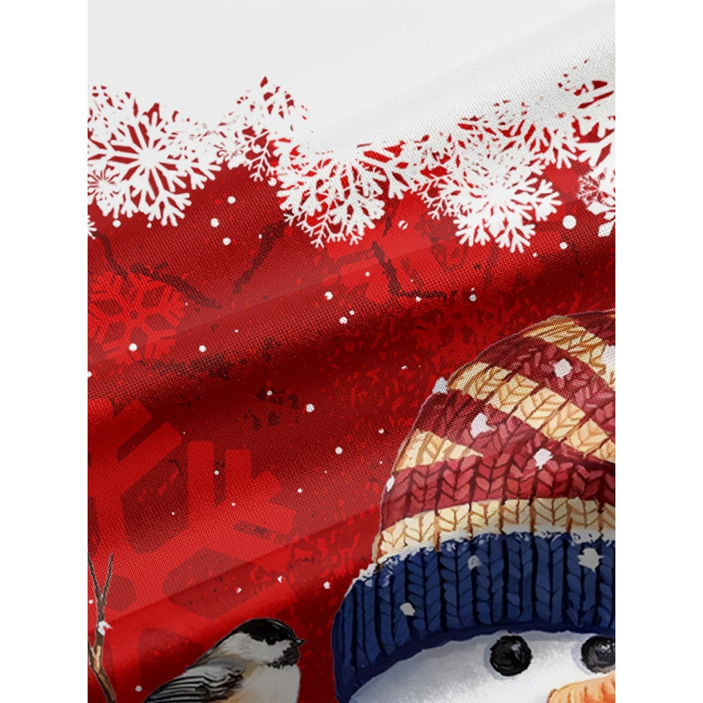 Men's Christmas Crewneck Sweatshirt Long Sleeve with Festive Print - Image 9