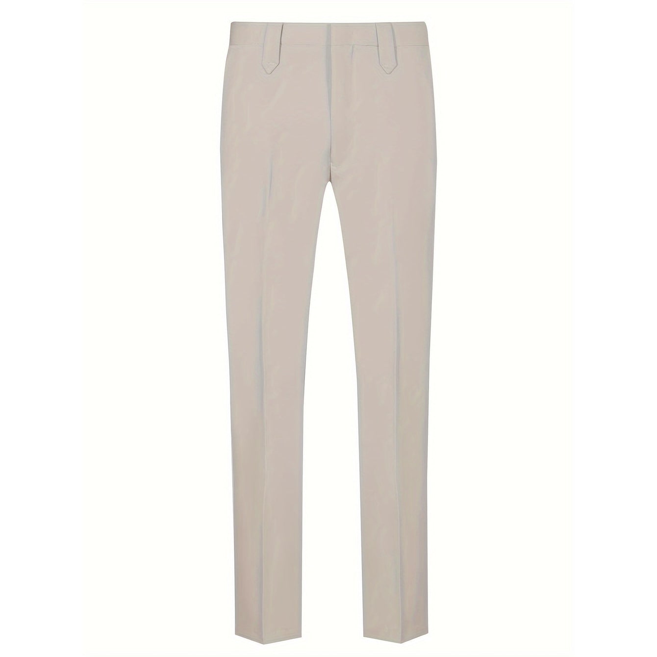 Men's Dress Pants Slim Fit with Pressed Crease and Twill Trousers - Image 5