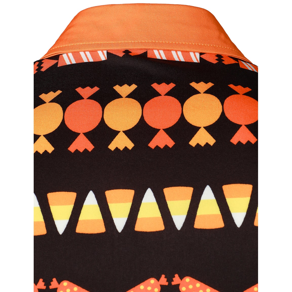 Men's Halloween Button Down Shirt with Spread Collar and Regular Fit Costume Party - Image 6