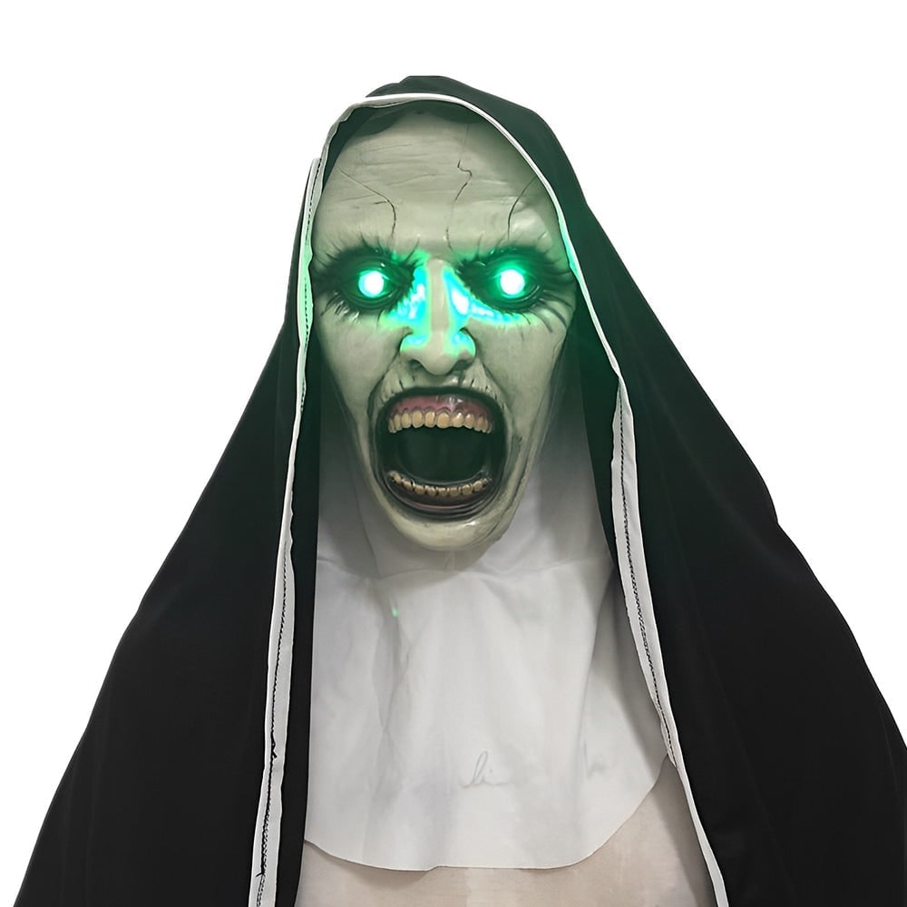 Men's Halloween Realistic Silicone Mask with Faux Hair and Hand-Painted Details - Image 22
