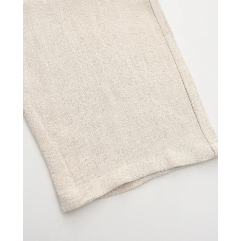Men's Linen Pants Relaxed Fit Straight Leg Trousers - Image 6