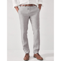 Mens Pants Textured Fabric Slim Fit Cut Side Slip Pockets - Image 2
