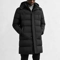 Men's Puffer Coat Winter Hooded Quilted Jacket with Fleece Lining - Image 6