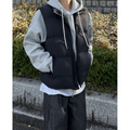 Men's Puffer Vest Sleeveless Quilted with High Collar Zip Front - Image 1