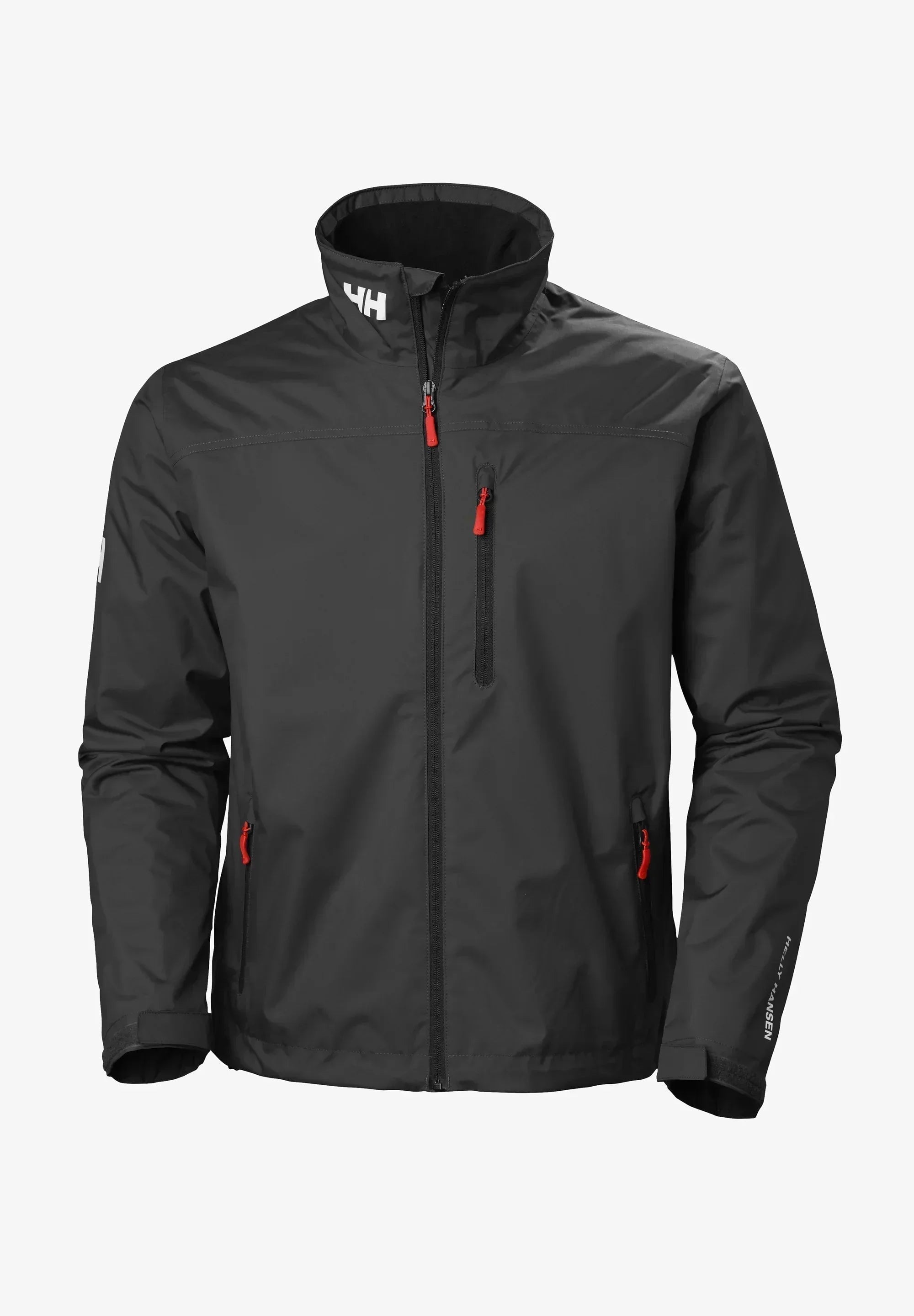 Men's Rain Jacket with Water-Resistant Collar and Zip Closure - Image 2