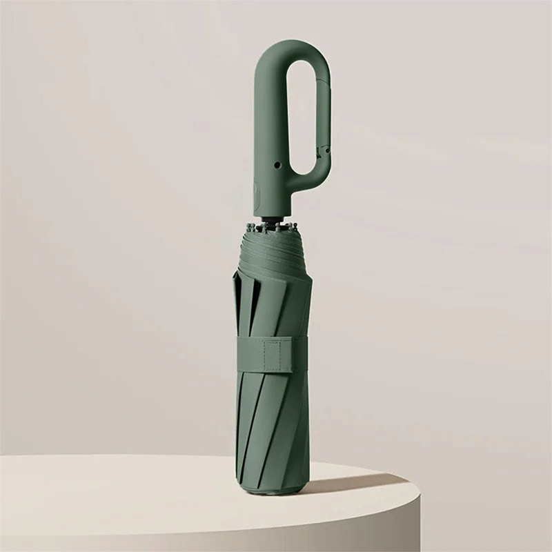 Men's Repel Windproof Travel Umbrella with Compact Folding Design and UV Blocker - Image 12