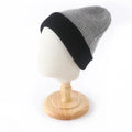 Men's Reversible Slouchy Winter Beanie with Ribbed Knit and Fold-Over Cuff - Image 6
