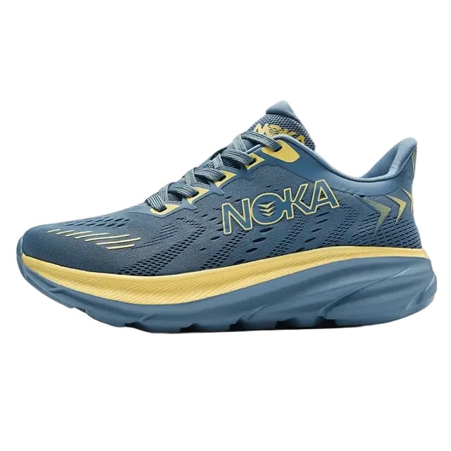 Men's Road Running Shoes with Mesh and Cushioned Midsole - Image 1