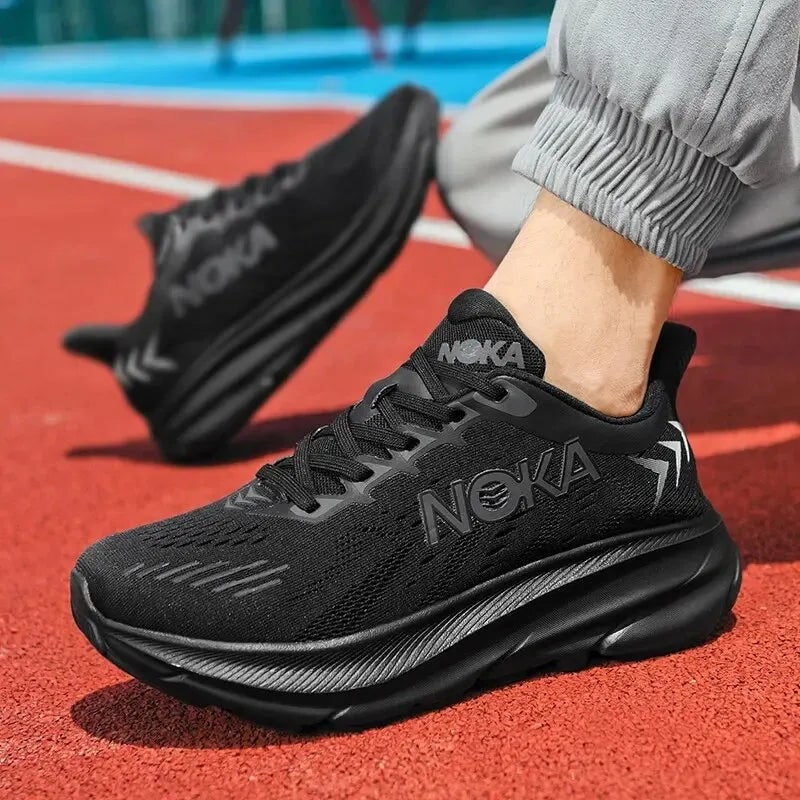 Men's Road Running Shoes with Mesh and Cushioned Midsole - Image 6