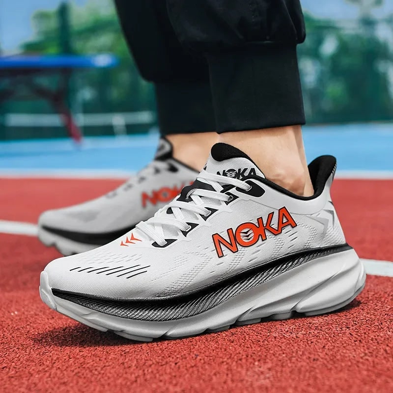 Men's Road Running Shoes with Mesh and Cushioned Midsole - Image 7