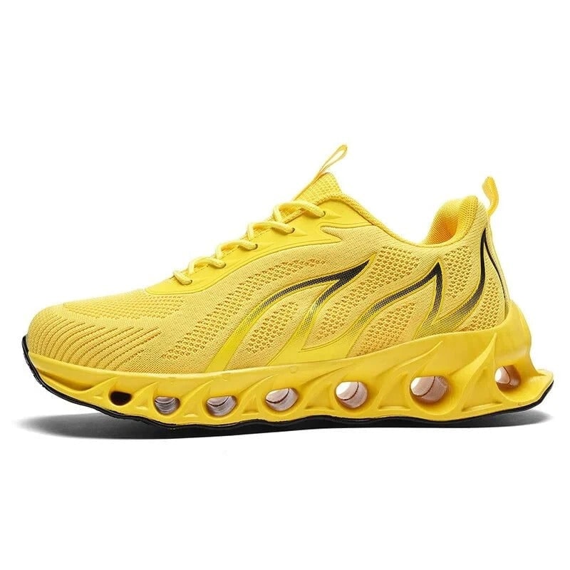 Men's Running Shoes with Mesh Upper and Blade Sole for Road - Image 5