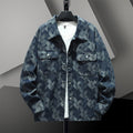 Men's Shirt Jacket with Snap Button Closure and Chest Pockets - Image 6