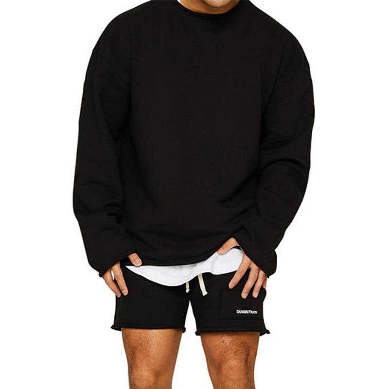 Men's Short Lounge and Oversized Two Piece Set with Drawstring - Image 7