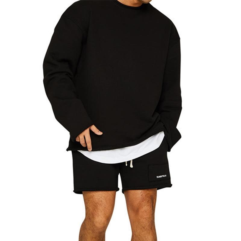 Men's Short Lounge and Oversized Two Piece Set with Drawstring - Image 9