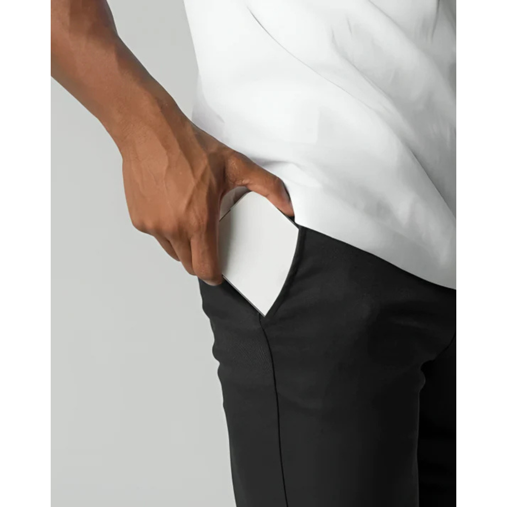 Men's Slim Fit Chino Pants Trousers with Tapered Ankle and Stretch Waistband - Image 8