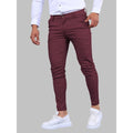 Men's Slim Fit Chino Pants with Stretch Casual Dress - Image 1