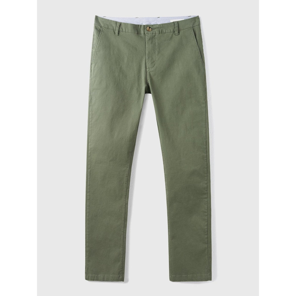 Men's Slim Fit Chino Pants with Stretch Cotton Blend and Tapered Leg - Image 12