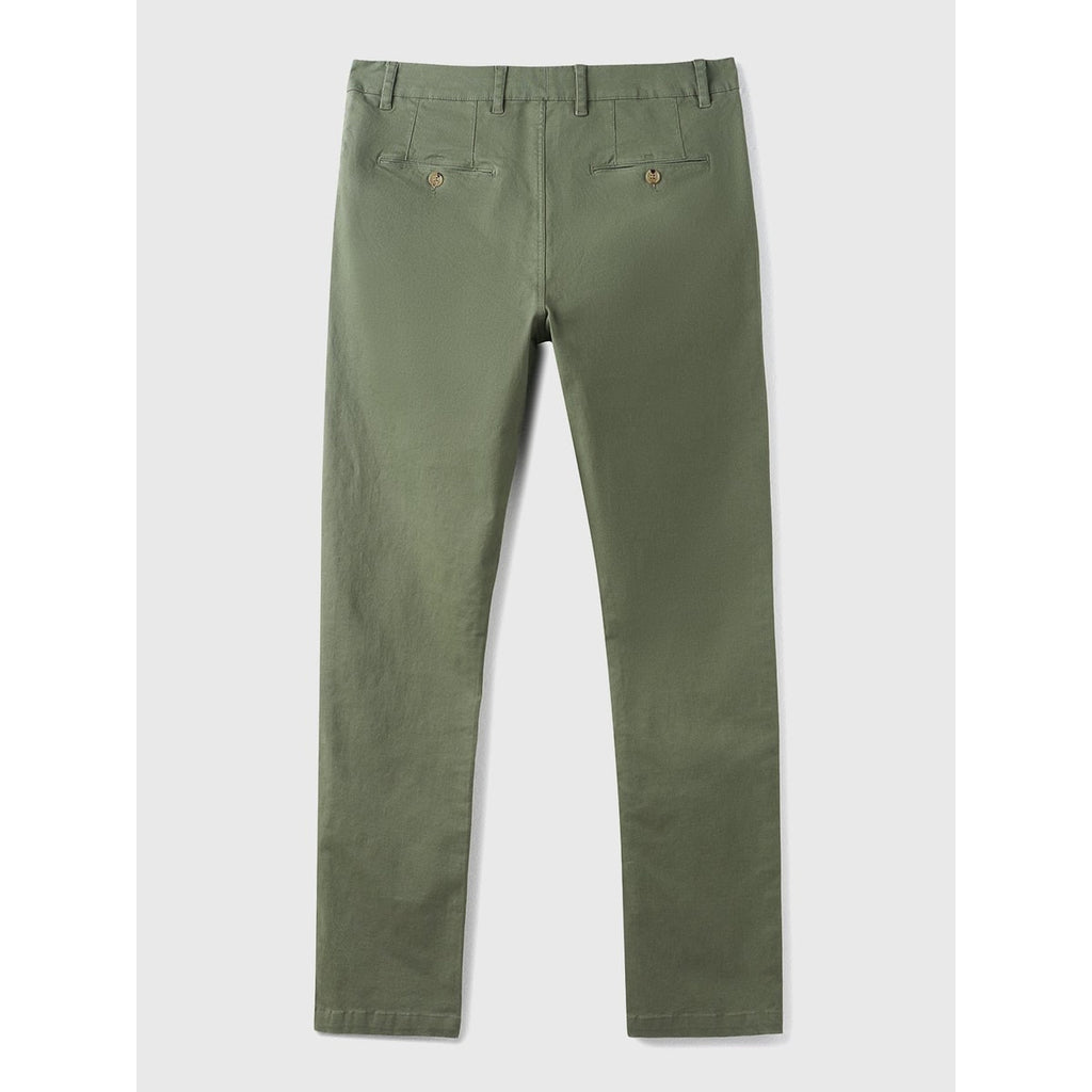 Men's Slim Fit Chino Pants with Stretch Cotton Blend and Tapered Leg - Image 15